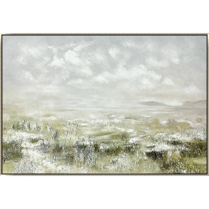 Hazy Fields Canvas Wall Art for wholesale by Streamline Art