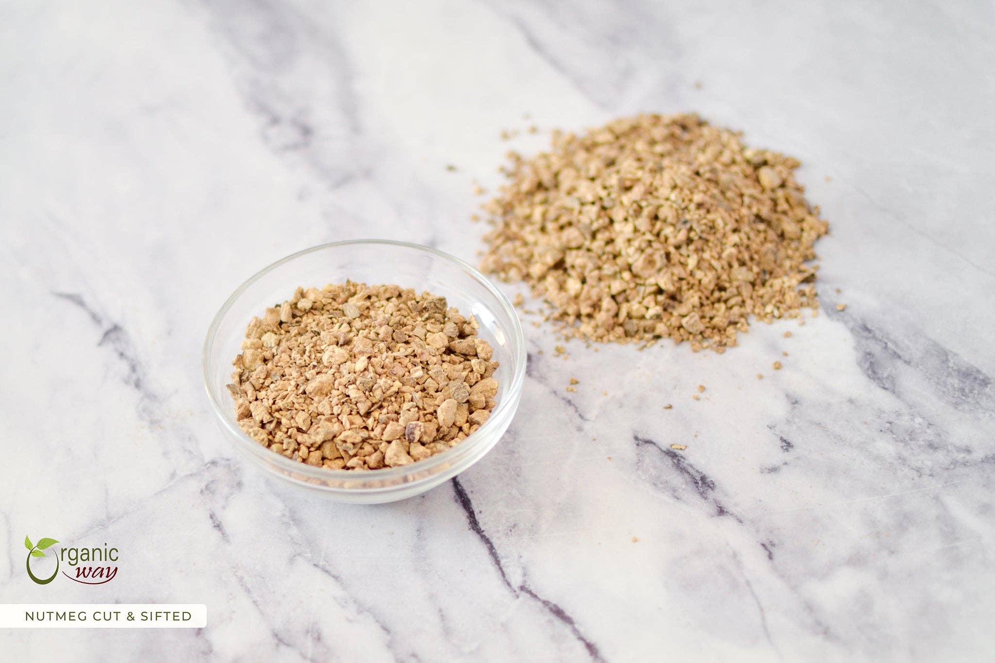 Organic Way LLC - Vente Épices séchées - Muscade moulue premium coupée et tamisée (Myristica fragrans) - Digestion saine | Certifié casher | Sans OGM et sans gluten | Certifié USDA | Origine - Sri Lanka5