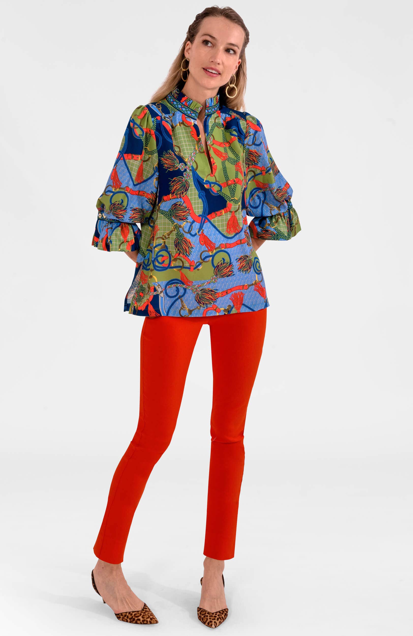 Gretchen Scott LLC - Vente Tunique – femme - Tunique Ruffleneck - Idem3