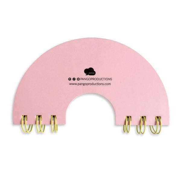 Pango Productions – Engroshandel Notesbog – Squishy regnbue A6 notesbog | Sødt børnestationery2