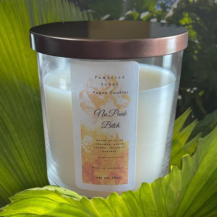 Bougie sans punk chienne pour la vente par Pampered Soaps