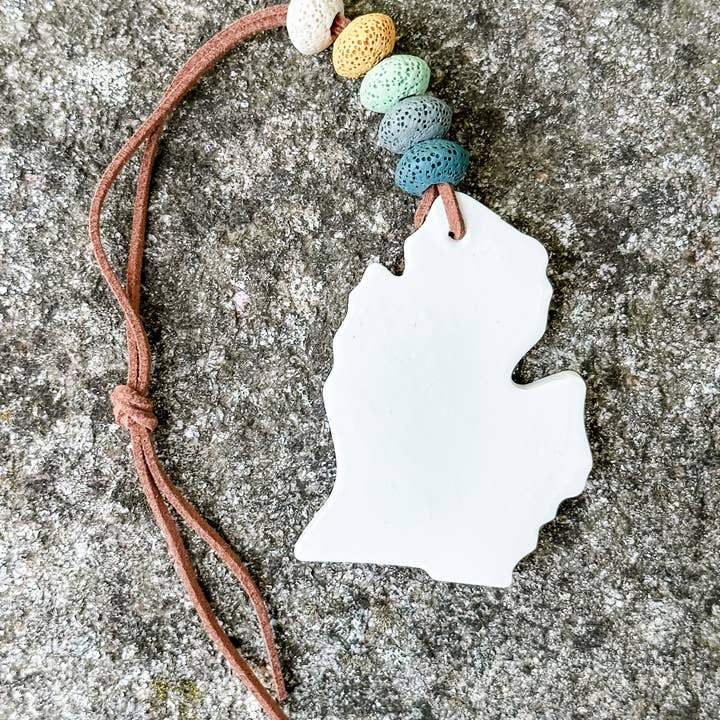 Kundenspezifischer State-Car-Diffusor, Diffusor für ätherische Öle für den Großhandel von Leelanau Lavender