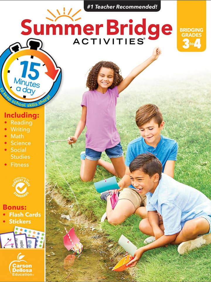 Summer Bridge Activities®, Grades 3 - 4 for wholesale by Carson Dellosa Education