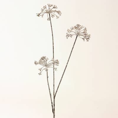 Floratexx - Wholesale Artificial Flowers - yarrow iced 87 cm brown
