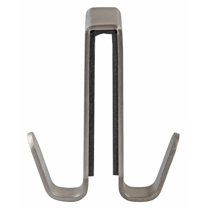 Zenker - Wholesale Wall Hook - Set of 2 double hooks for shower wall in stainless steel Fackelmann Tecno4