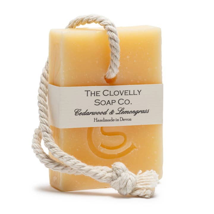 The Clovelly Soap Company – wholesale Bar Soap – Handmade Soap on a rope the perfect eco product7