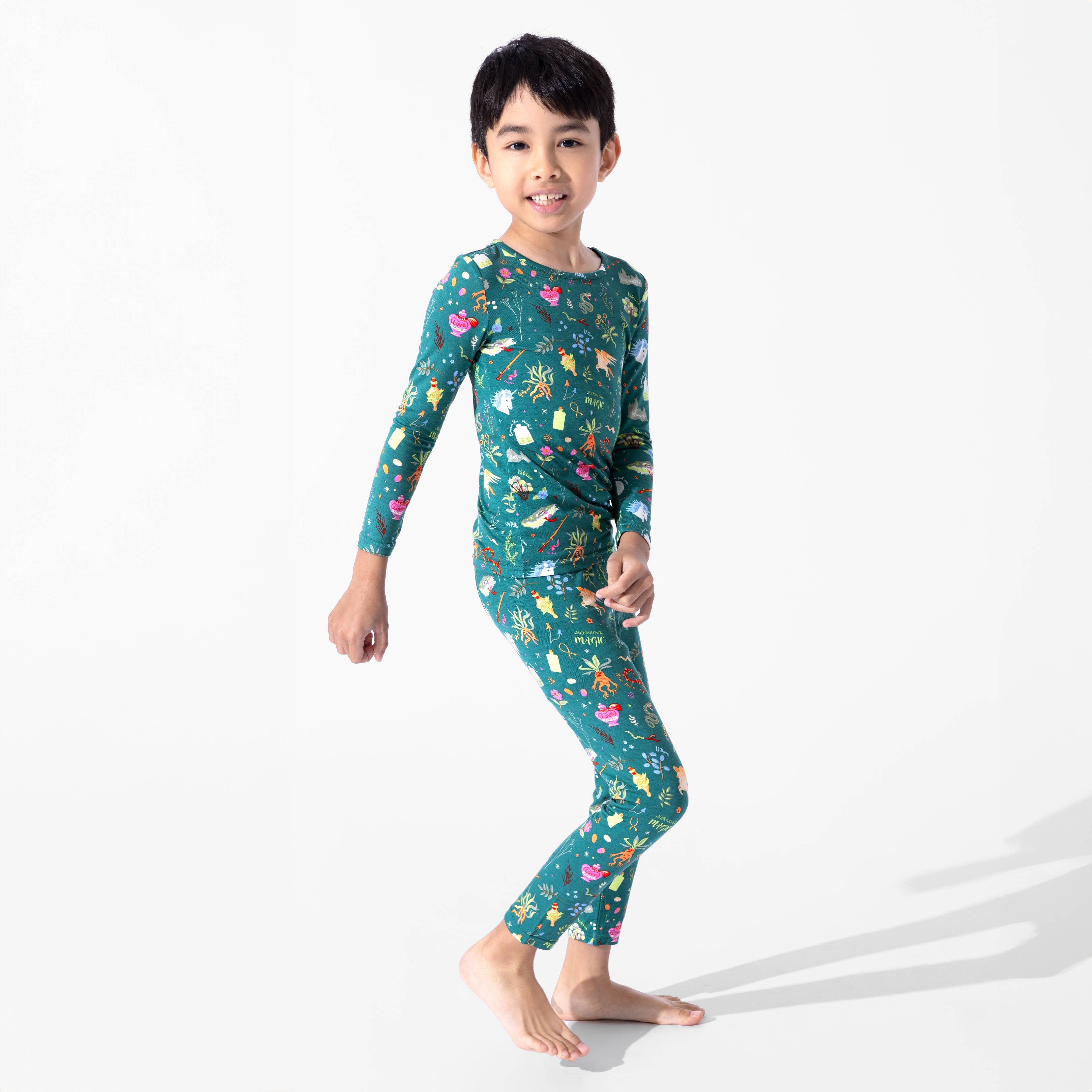 Bellabu Bear - Wholesale Sleepwear Set - Kids - Harry Potter Mandrakes & Herbs Bamboo Kids Pajamas6