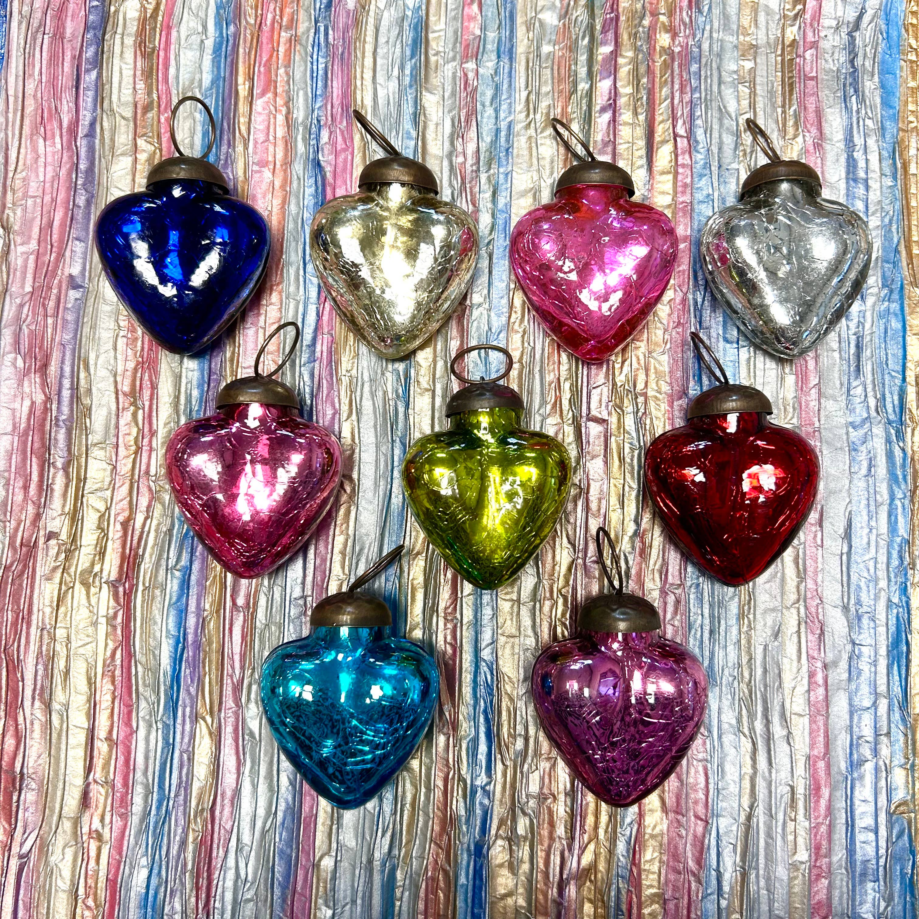 Culturas - Vendita all'ingrosso Decorazione - Ornamento a forma di cuore in oro rosa, misura 2» 1