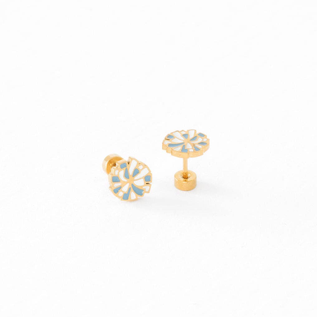 Pip Pop Post - Wholesale Stud/Post Earrings - Cheer Pom Pom0
