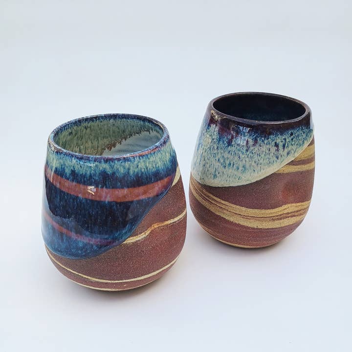 Scorched Earth Artworks - Wholesale Wine Glass - Swirl wine cups. 3