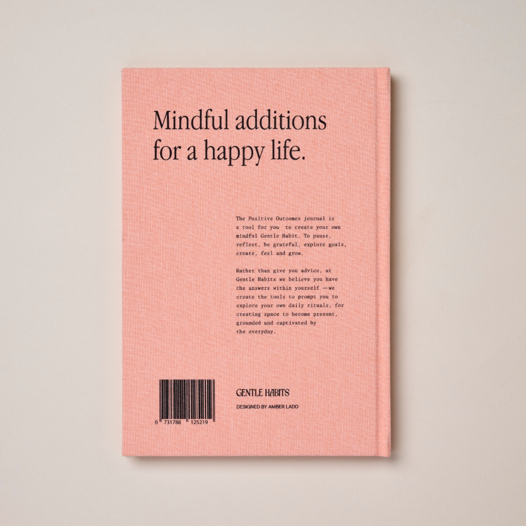 Gentle Habits - Vendita all'ingrosso Diari/agende - Diario dei Risultati Positivi - PEACH1