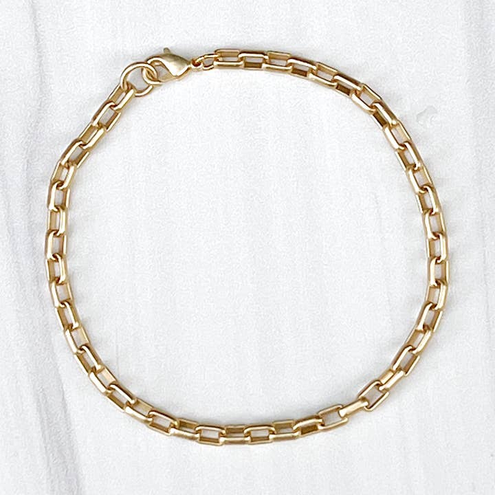 Box Chain Bracelet for wholesale by Alexia Viola Napa Valley