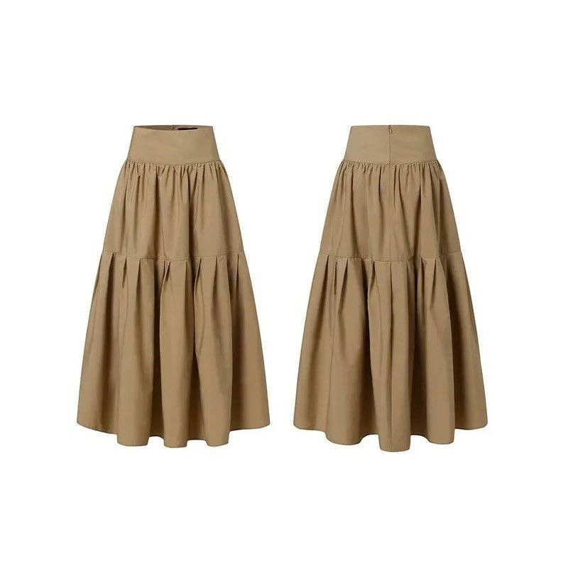 OceanusSwim – wholesale Kjol - Dam – Modeveckad kjol med resårmidja2