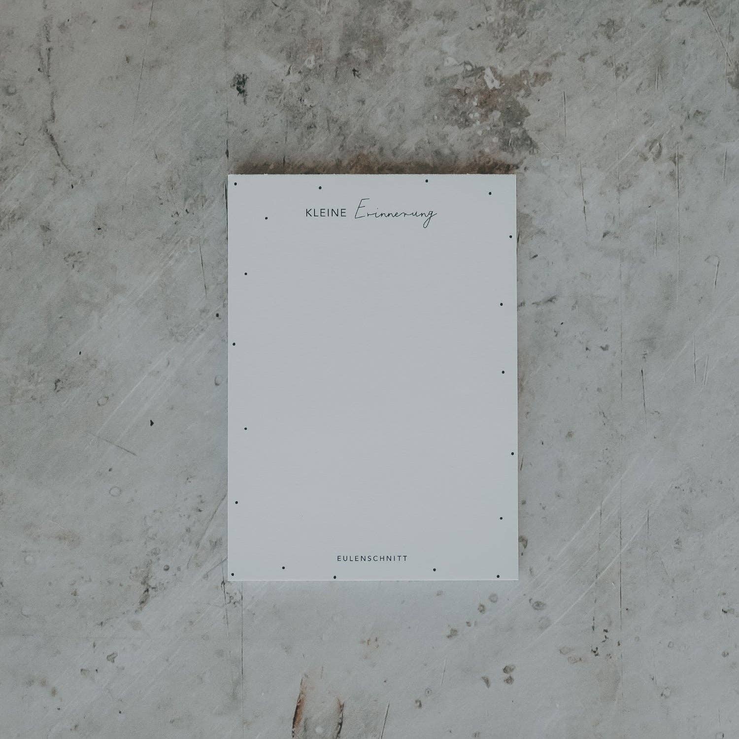 Eulenschnitt - Wholesale Notepad - Block Small Reminder (PU = 10 pcs)1
