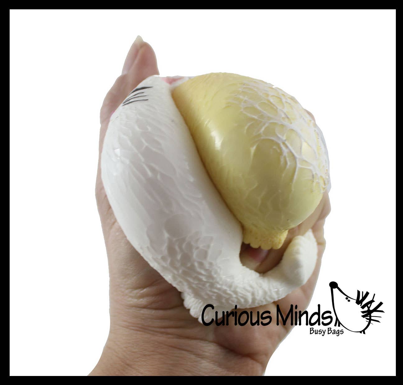 Curious Minds Toys – Großhandel Squishy-Spielzeug – Kind & Baby – Streßball für Katzen, weich, cremefarben, gefüllt mit Hund, Squishy Ball, 1 Stück8