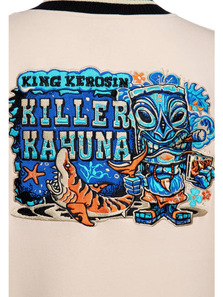 KING KEROSIN - Vendita all'ingrosso Giacca da baseball - Uomo - Giacca college Killer Kahuna4