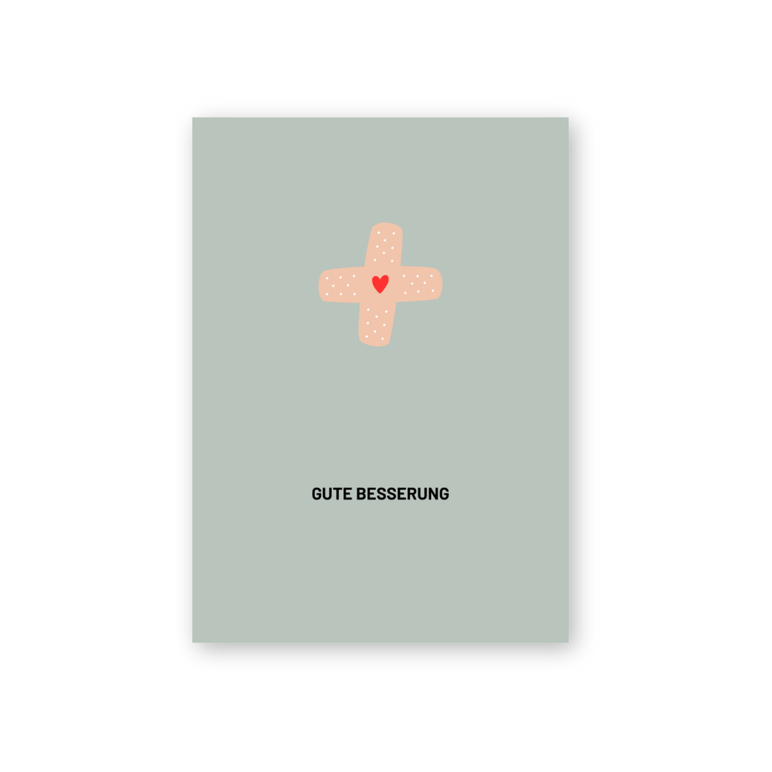 HERR&FRAUHEMPEL - Wholesale Postcard - Postcard - GET WELL SOON2