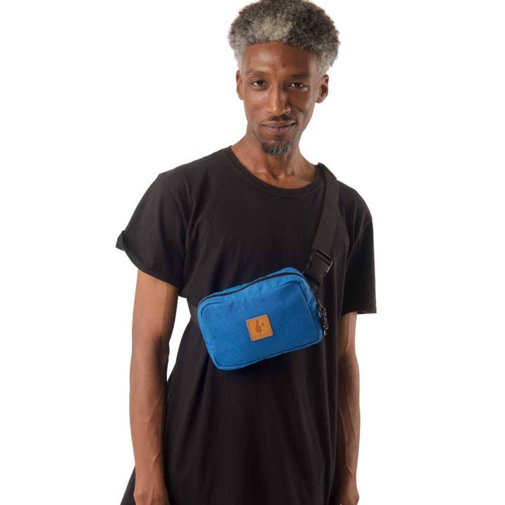 Ecodunia - Wholesale Belt Bag - Unisex - Canvas Crossbody Belt Bag Pouch, The Everywhere Belt Bag 1L32