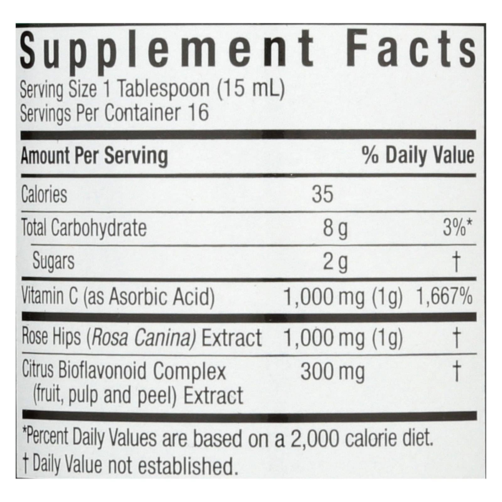 Everyday Supply Co - Wholesale Oral Supplement/Vitamin - Nature's Answer - Liquid Vitamin C - 8 fl oz1