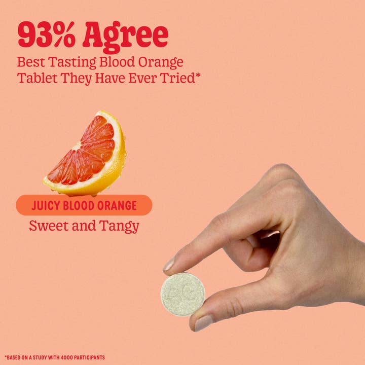 8Greens - Wholesale Oral Supplement/Vitamin - 8 Greens Blood Orange Effervescent Tablet