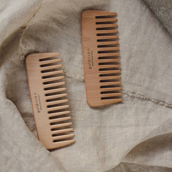 Goldrick Natural Living – wholesale Hair brush/comb – Wooden Hair Comb