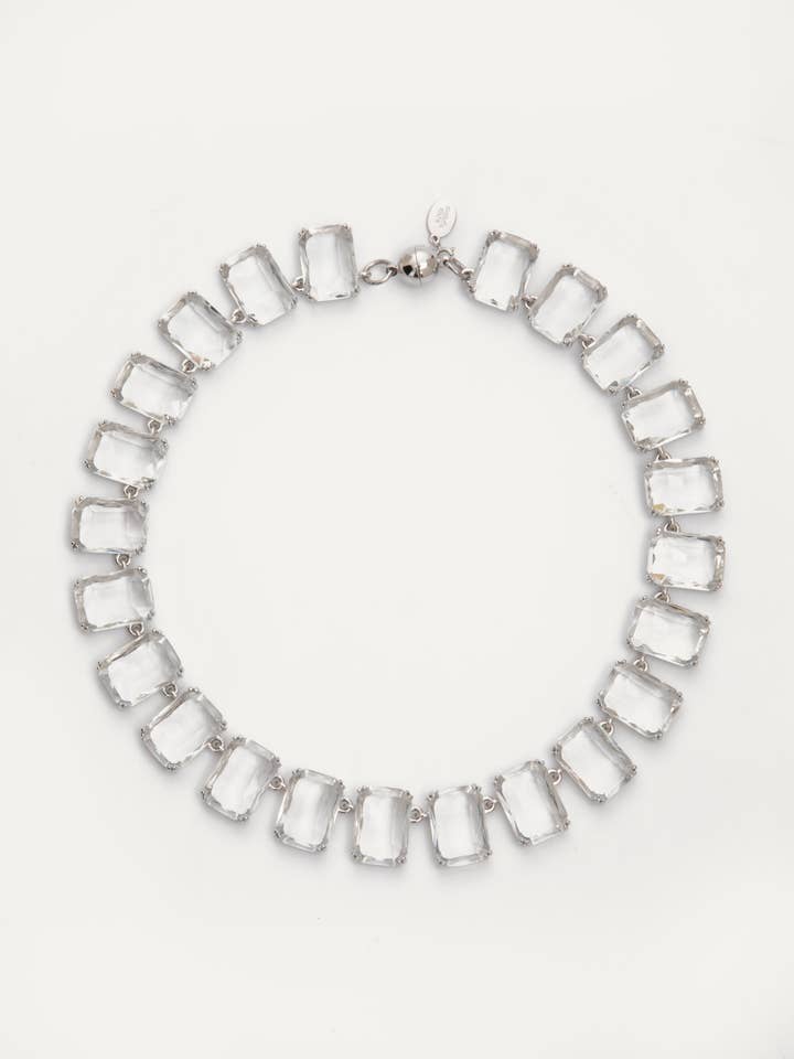 Ibiza Necklace - Silver for wholesale by Melania Clara