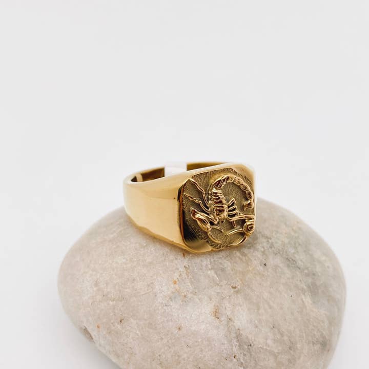 Mio Queena – wholesale Smycken - Herr – Scorpion Vintage rostfritt stål Ring Smycken för Män5