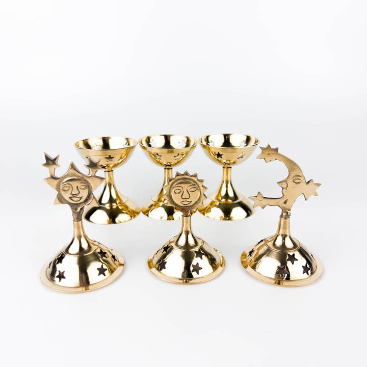 GREENROOTS USA LLC - Wholesale Incense holder - Celestial Burners 6"H (Set Of 3)11