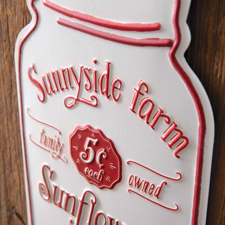 CTW Home Collection - Wholesale Sign - Sunnyside Farm Sunflowers Sign