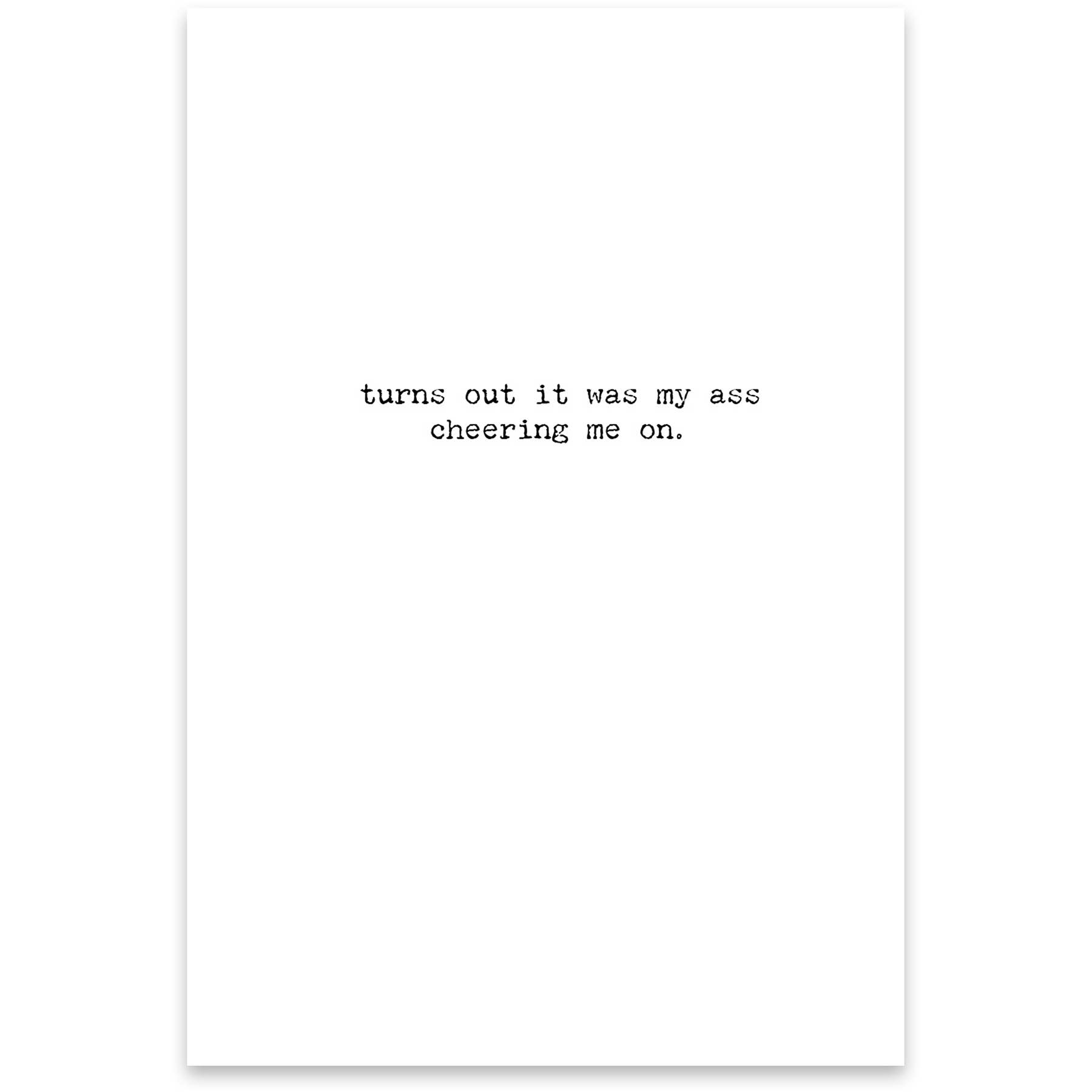 Primitives by Kathy - Wholesale Everyday Greeting Card - Jog Today Greeting Card1