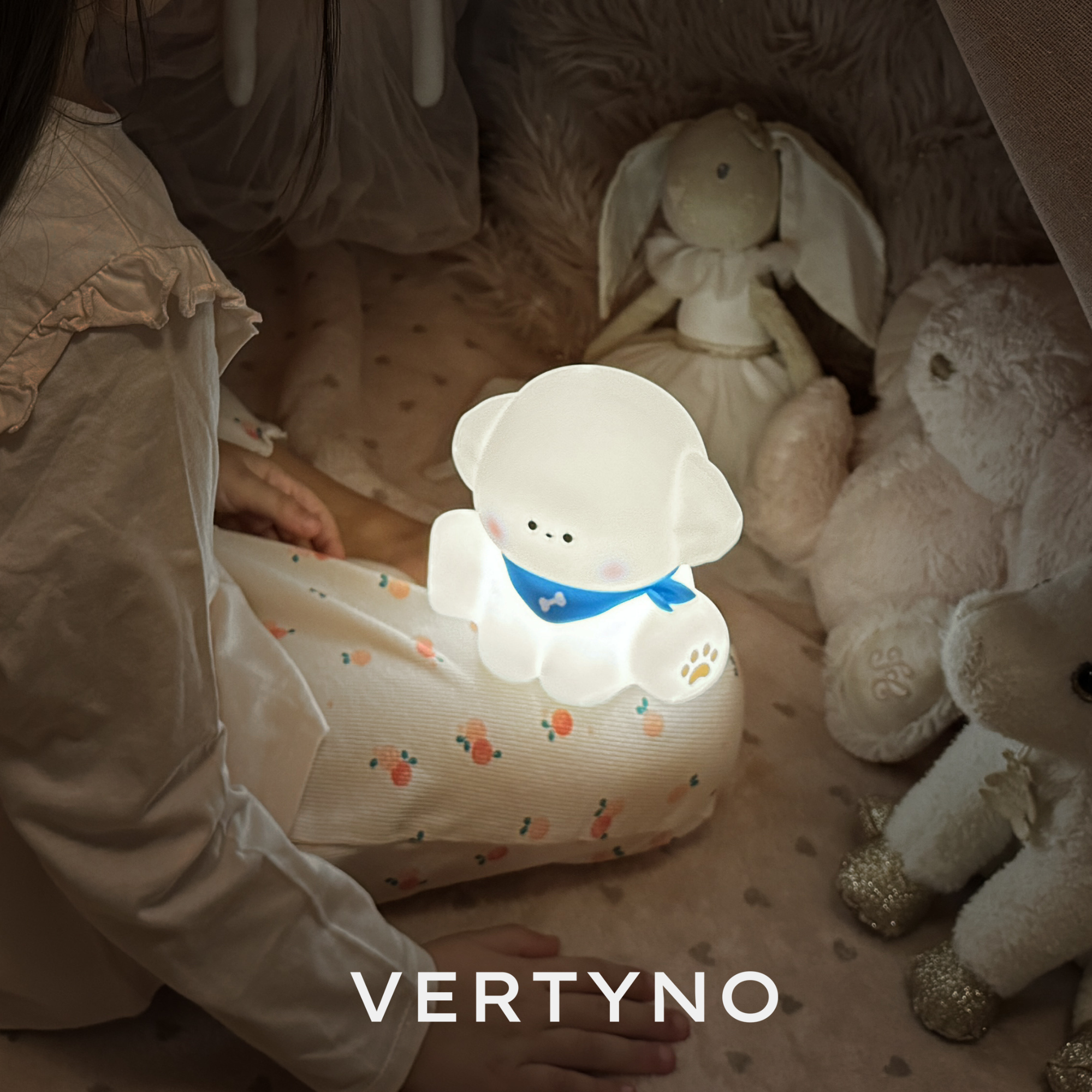 VERTYNO - Wholesale Night Light - Kids & Baby - Silicone LED Touch Night Light Dog – Loulou by VERTYNO3