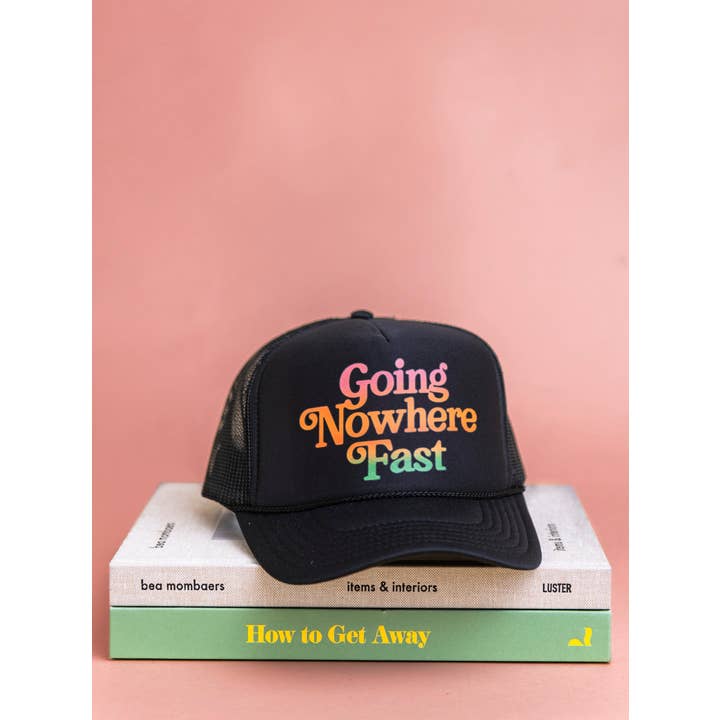 Ascot + Hart - Wholesale Trucker Hat - Women's - Going Nowhere Fast Trucker3