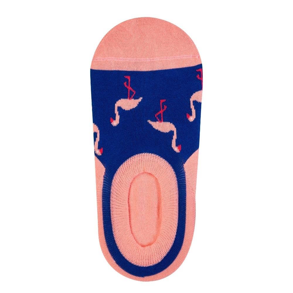 Love Sock Company - Wholesale Socks - Unisex - Flamingo No-Show Socks (Unisex)0