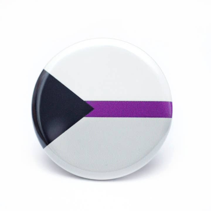 Crafty Queer Studio – wholesale Lapel pin/button – Demisexual pride flag pin / button