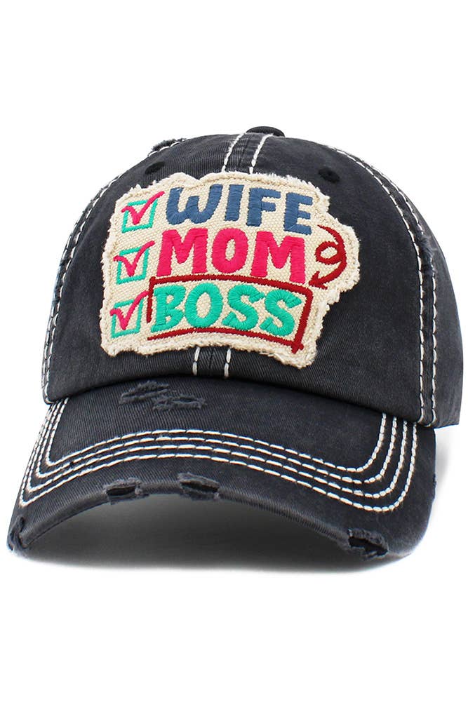 Hana – Engroshandel Baseballkasket - Dame – KONE MOR BOSS vasket vintage baseballkasket4