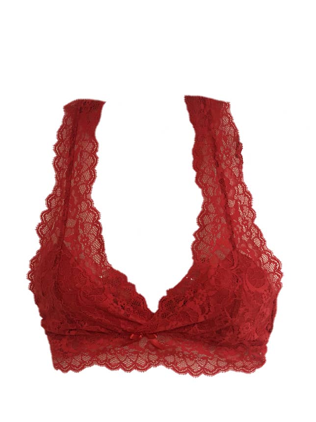 JASMINE Top Rød for engroshandel hos Type Swimwear