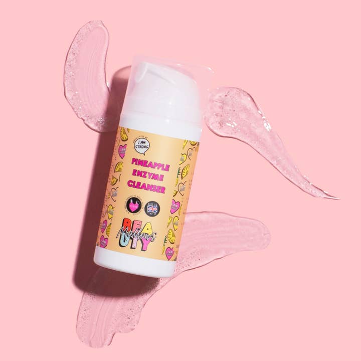 Pineapple Enzyme Gel Cleanser for wholesale by Mallows Beauty