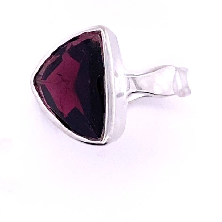 Garnet Free Form Flirty Ring for wholesale by Esprit Creations