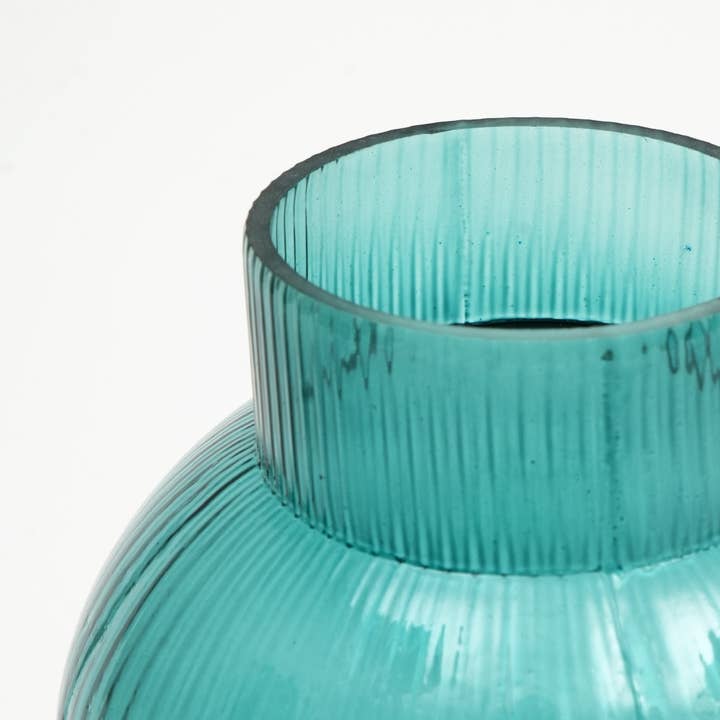 ExpoBazaar - Wholesale Vase - Vase | Modern Funnel Flare Glass Vase | 5X10"4