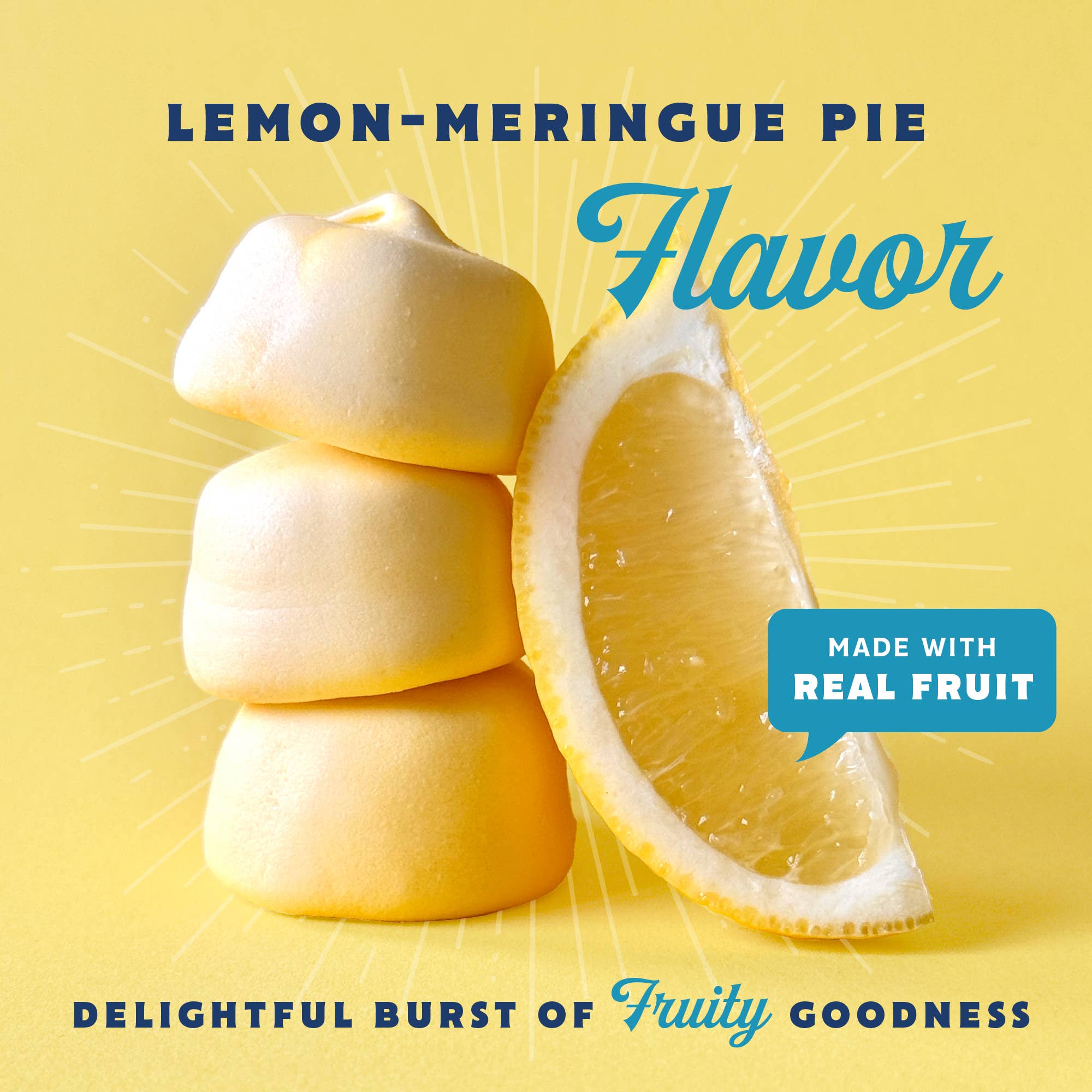 Snackatere - Wholesale Marshmallow - Vegan Marshmallows -Lemon Meringue Pie ,Kosher, Gluten Free 3