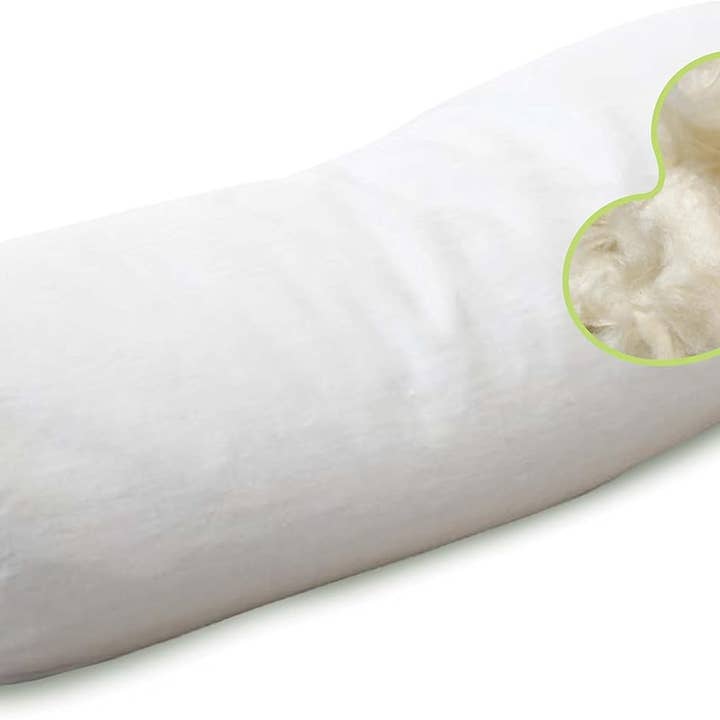 Bean Products - Wholesale Bedding Pillow - Kapok Sleep Pillows with 100% Organic Cotton Fabric - Plant Based Vegan