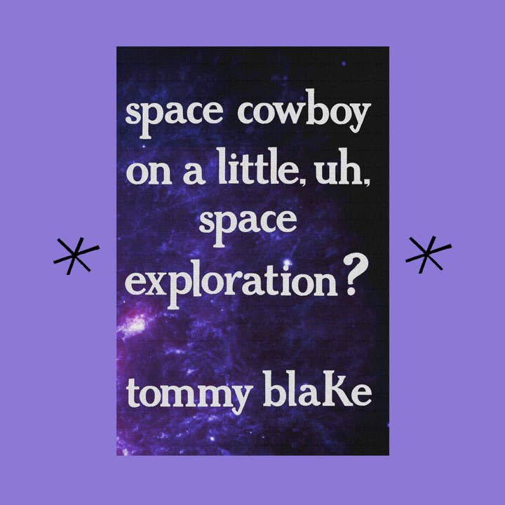 Space Cowboy..., par Tommy Blake pour la vente par Bottlecap Press