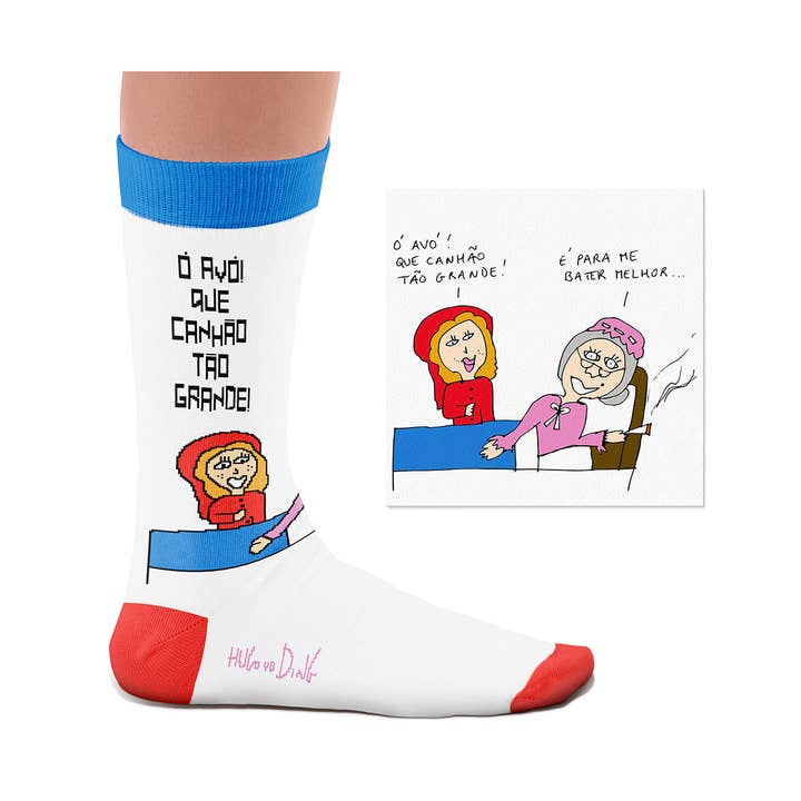 Chaussettes Petit Chaperon Rouge pour la vente par Sock Affairs