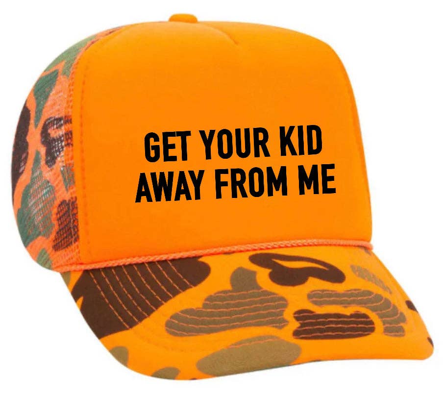 Inappropriate Trucker Hats - Wholesale Trucker Hat - Unisex - Get Your Kid Away From Me Trucker Hat17