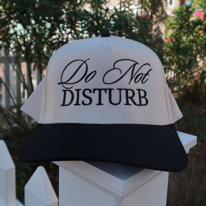 Do Not Disturb Vintage Trucker Hat for wholesale by Made by Mariah