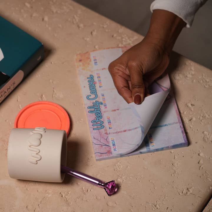 Love Laugh and Gather Together - Wholesale Planner - Weekly Canvas Planner Notepad2