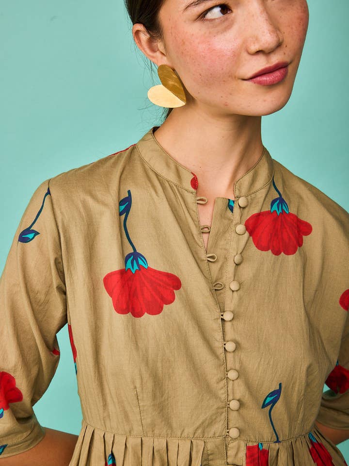 Robe Aviles Verte pour la vente par Smile