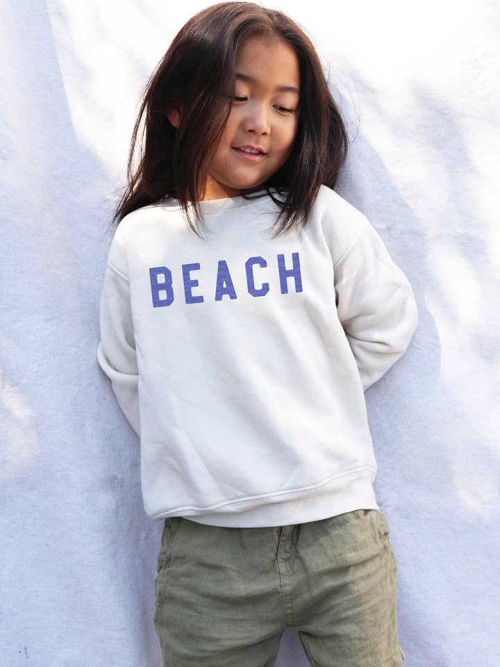 STRAND Småbarn Unisex Grafisk Sweatshirt för wholesale av OAT COLLECTIVE