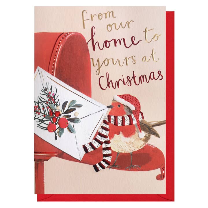 Our Home Christmas Card | Holiday Card | Seasonal Cards
for wholesale by Louise Tiler