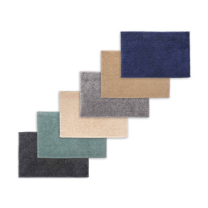 Dan River 2-Piece Plush Microfiber Shag Bath Mat Set for wholesale by Bed Bath Fashions